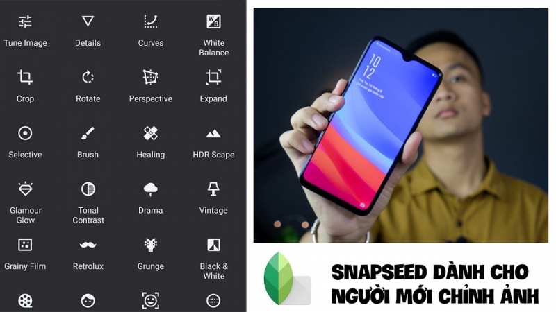 Cách sử dụng Snapseed trên iPhone