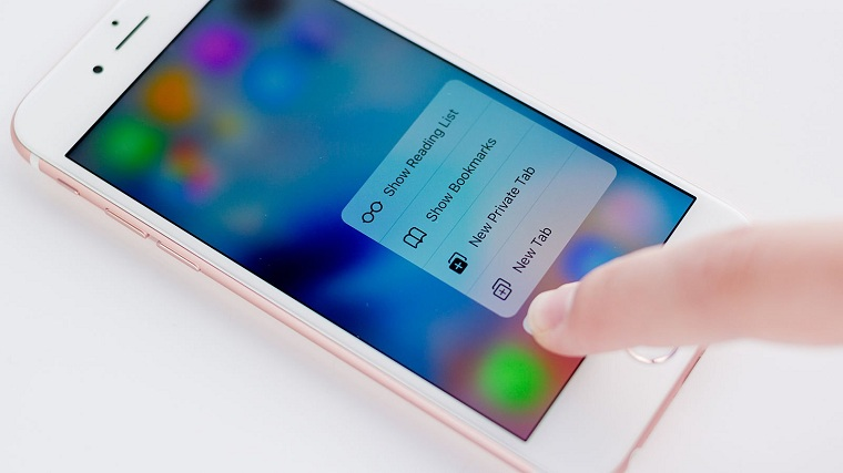 3D Touch đem đến trải nghiệm tuyệt vời cho người dùng điện thoại iPhone 6S