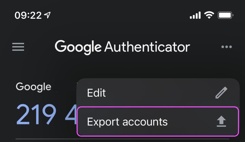authenticator-export-accounts