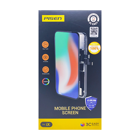 Thay màn hình iPhone X chính hãng Pisen v3