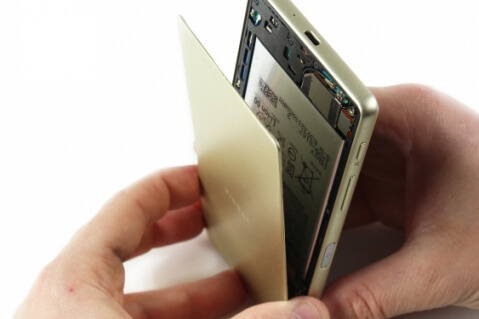 Sửa lỗi Bể Mặt Sau Xperia X