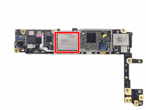 Sửa main iPhone 6s bị hư ổ cứng