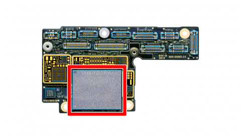 Sửa main iPhone XS bị hư ổ cứng
