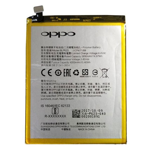 Thay pin linh kiện OPPO R9s Plus