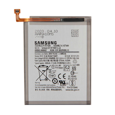Thay pin linh kiện Samsung Galaxy A71