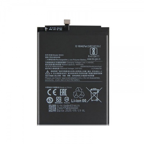 Thay pin Redmi Note 9S