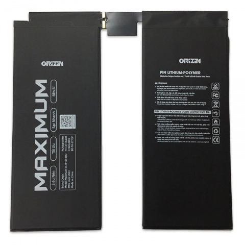Thay pin ORIZIN iPad Pro 12.9 2018 chính hãng dung lượng chuẩn