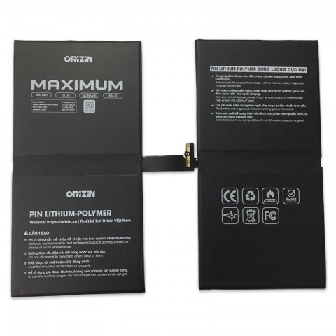 Thay pin ORIZIN iPad Pro 12.9 2017 chính hãng dung lượng chuẩn