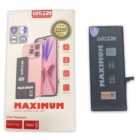 Thay pin ORIZIN iPhone 6 Plus chính hãng dung lượng cực đại