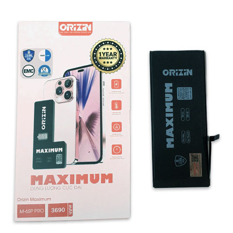 Thay pin ORIZIN iPhone 6s Plus chính hãng dung lượng cực đại