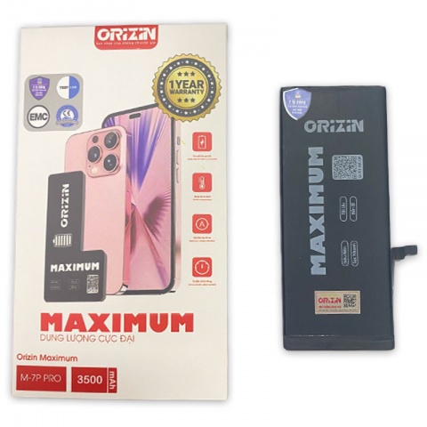 Thay pin ORIZIN iPhone 7 Plus chính hãng dung lượng cực đại