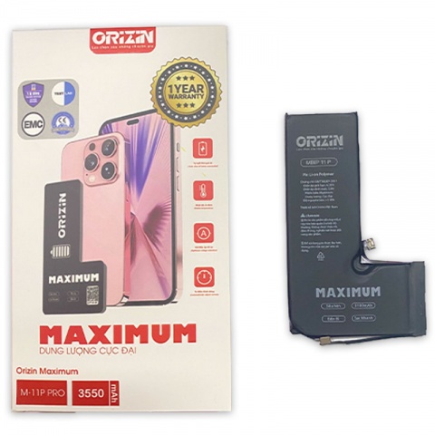 Thay pin ORIZIN iPhone 11 Pro chính hãng dung lượng cực đại