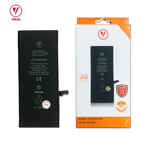 Thay pin VMAS iPhone 6s Plus chính hãng dung lượng chuẩn