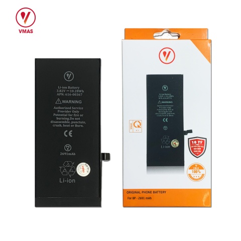 Thay pin VMAS iPhone 8 Plus chính hãng dung lượng chuẩn