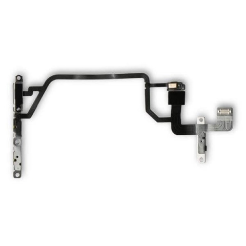 Thay mic phụ cụm dây nút nguồn âm lượng iPhone XR