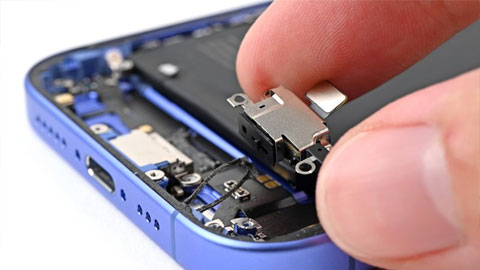 Thay micro thoại iPhone 16