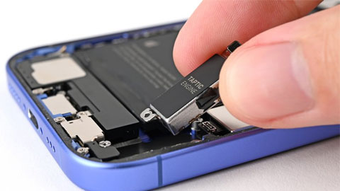 Thay cục rung iPhone 16