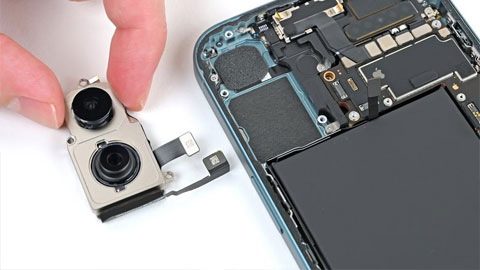 Thay camera sau iPhone 16 Plus