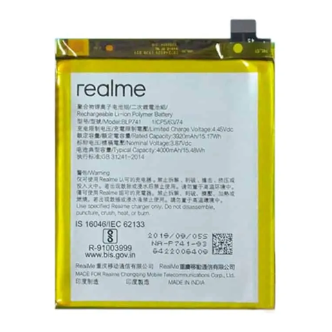 Thay pin linh kiện realme XT