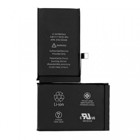 Thay pin linh kiện iPhone X dung lượng chuẩn