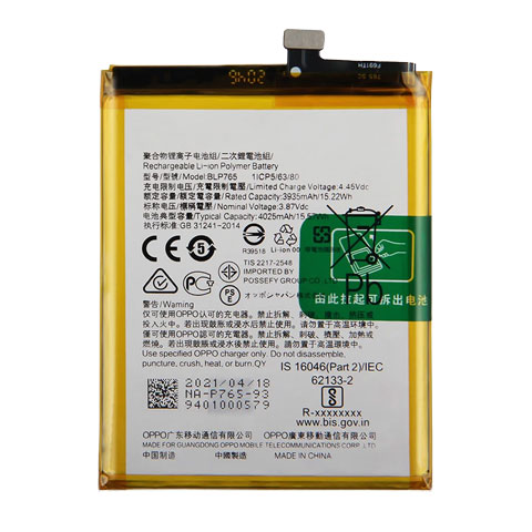 Thay pin OPPO A93