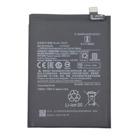 Thay pin linh kiện Xiaomi Redmi Note 10S