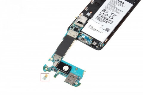 Thay mic phụ Samsung Galaxy S6 Edge