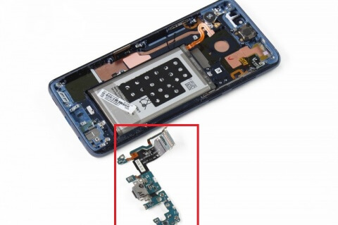 Thay chân sạc Samsung Galaxy S9+