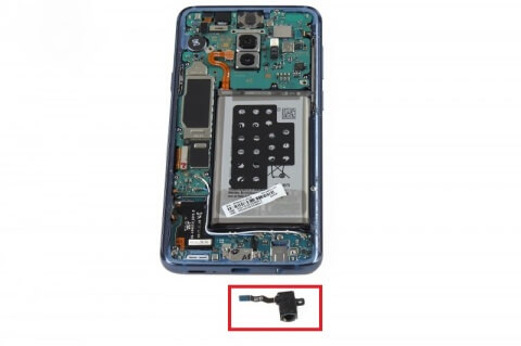 Thay jack tai nghe Samsung Galaxy S9+