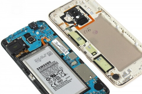 Thay khung sườn Samsung Galaxy A6+ 2018
