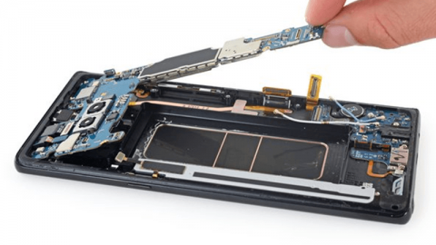 Sửa main Samsung Galaxy Note8 bị lỗi cảm biến
