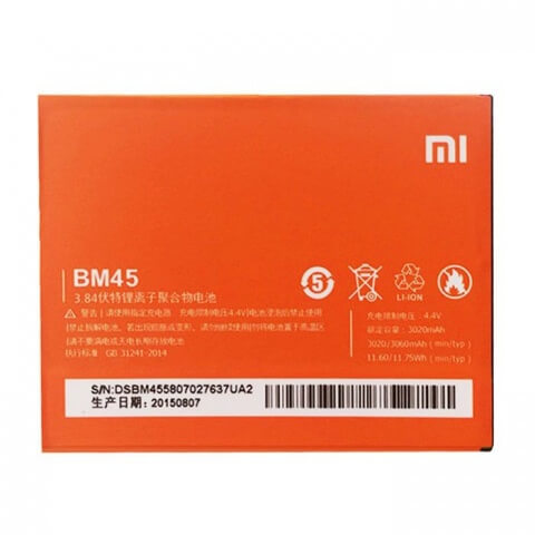 Thay pin Xiaomi Redmi Note 2