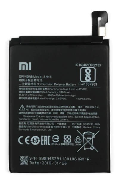 Thay pin Xiaomi Redmi Note 5