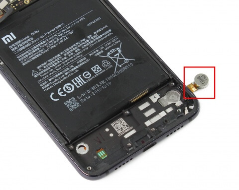 Thay rung Xiaomi Mi 8 Lite