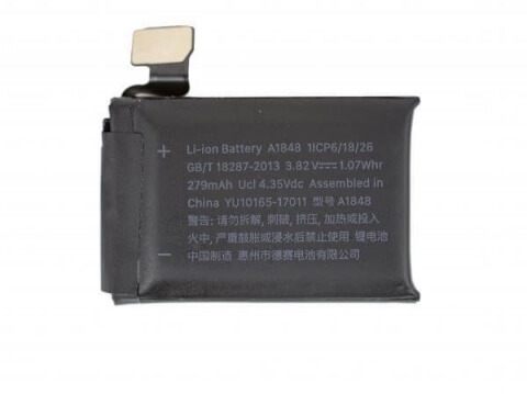 Thay pin Apple Watch Series 3 42mm