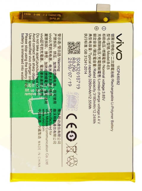 Thay pin vivo Y81