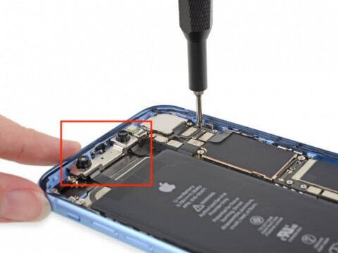 Sửa lỗi Camera Trước iPhone Xr