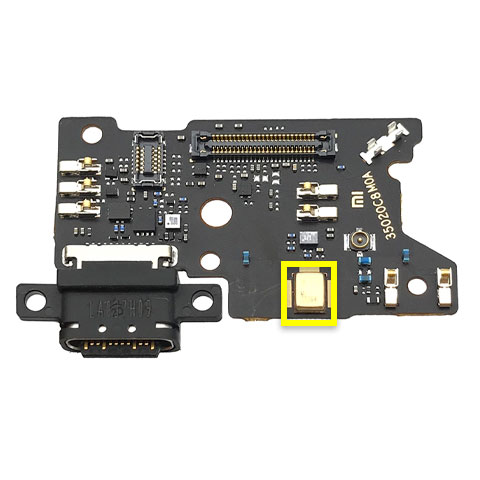 Thay micro thoại Xiaomi Mi Note 3
